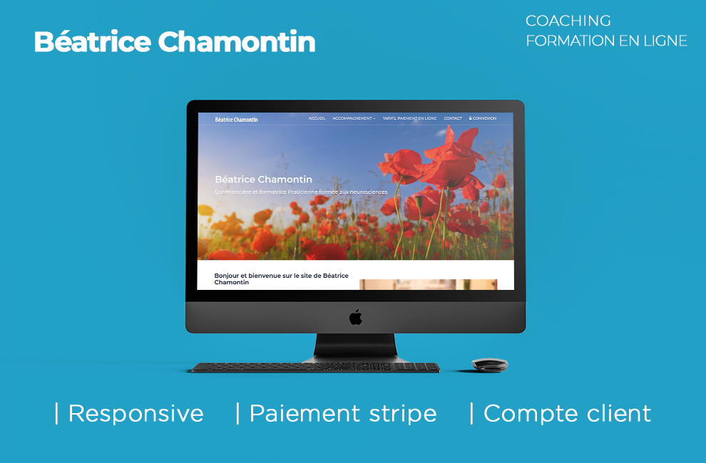 Site internet de Béatrice Chamontin