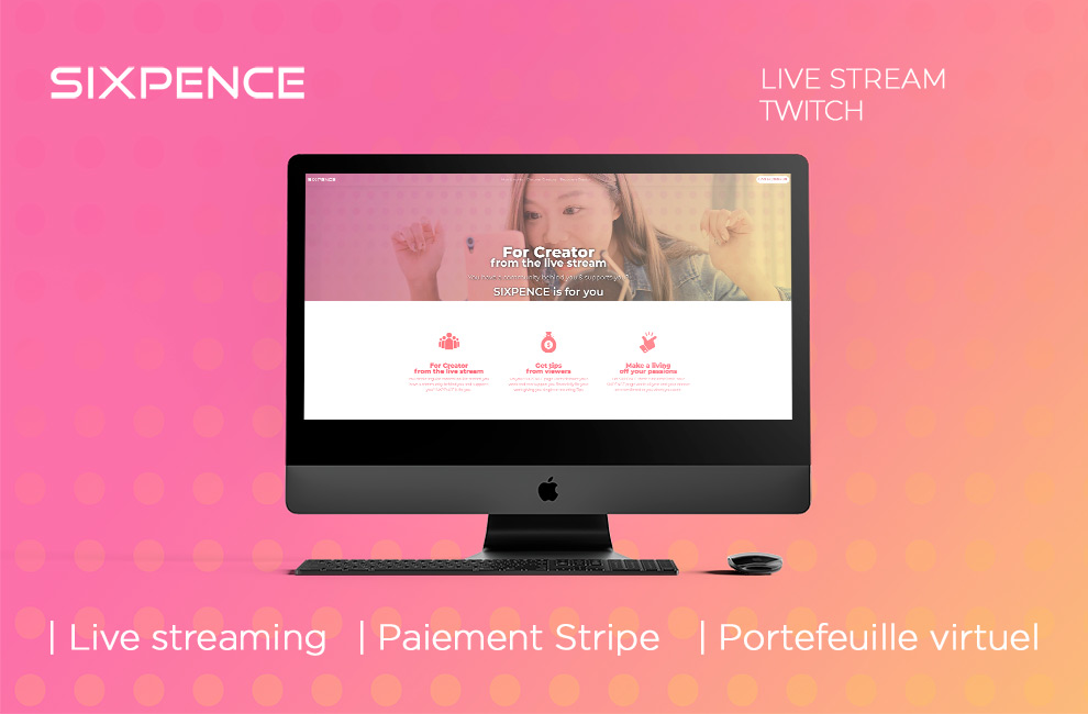 Site internet de Sixpence TV